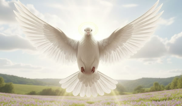 ¿Porque se representa al Espíritu Santo como una paloma?